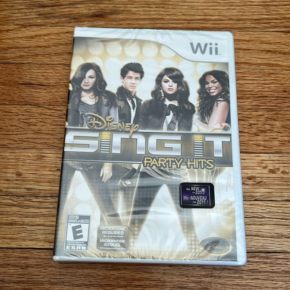 Disney Sing It Party Hits / New / Nintendo Wii